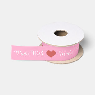 Handwerk mit Liebe Satinband