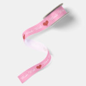 Handwerk mit Liebe Satinband (Rückseite)