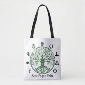 Handwerk mit Stolz tragen: Reno Pagan Pride Tasche (Vorderseite)