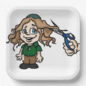 Handwerk Party liefert Tischlerware PapierPlatten Pappteller (Vorderseite)