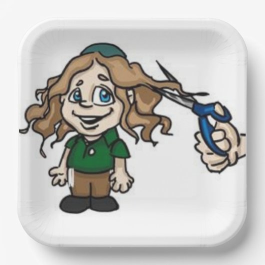 Handwerk Party liefert Tischlerware PapierPlatten Pappteller (Vorderseite)