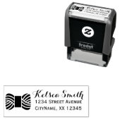 Handwerk und Garnadresse / Text Permastempel (Beispiel)