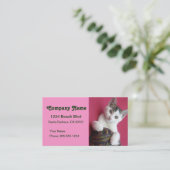 Handwerk und Stricken Visitenkarte (Stehend Vorderseite)