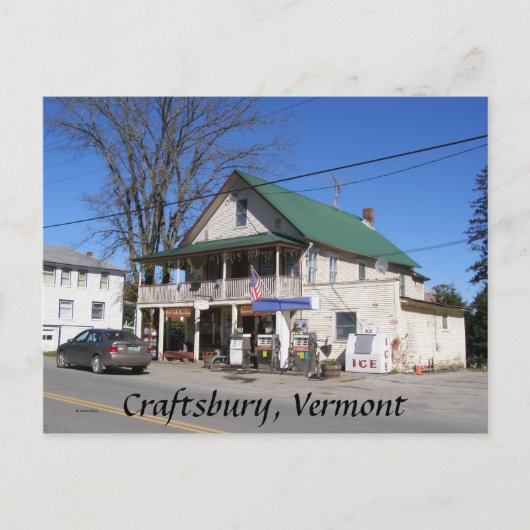 Handwerk, Vermont Postkarte (Vorderseite)