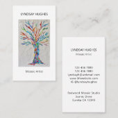 Handwerker Artist Business Visitenkarte (Vorne/Hinten)