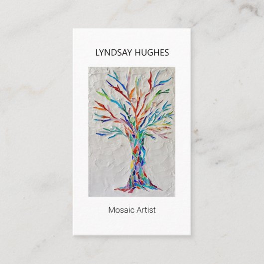 Handwerker Artist Business Visitenkarte (Vorderseite)