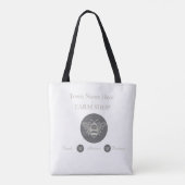 Handwerker-Bauernhof-Laden oder Wochenmarkt-Bienen Tasche (Rückseite)