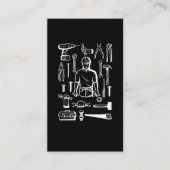 Handwerker Fathers Day Carpenter Hobbyist Tools Visitenkarte (Vorderseite)