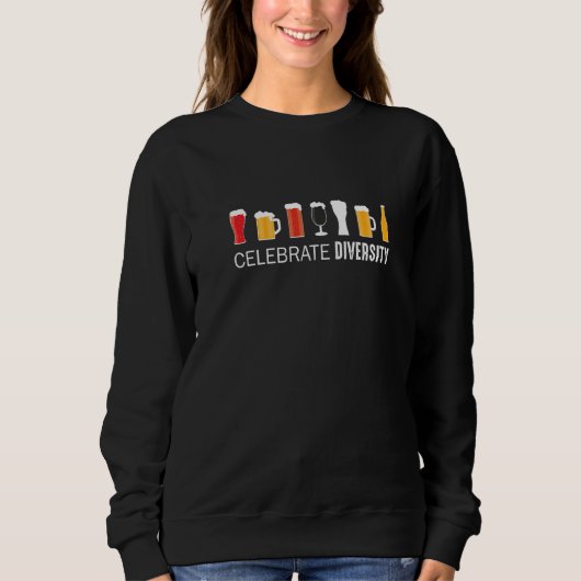 Handwerker feiern Diversity Zuhause Brewing Beer D Sweatshirt (Vorderseite)