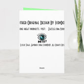 Handwerker (Freundschaftskarte) Karte (Rückseite)