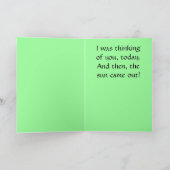 Handwerker (Freundschaftskarte) Karte (Innenseite)