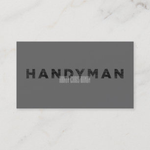 Handwerker Industrielle Professionelle Markenbildu Visitenkarte