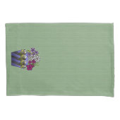 Handwerker Lily Vase Kissenbezug (Vorderseite-Links)