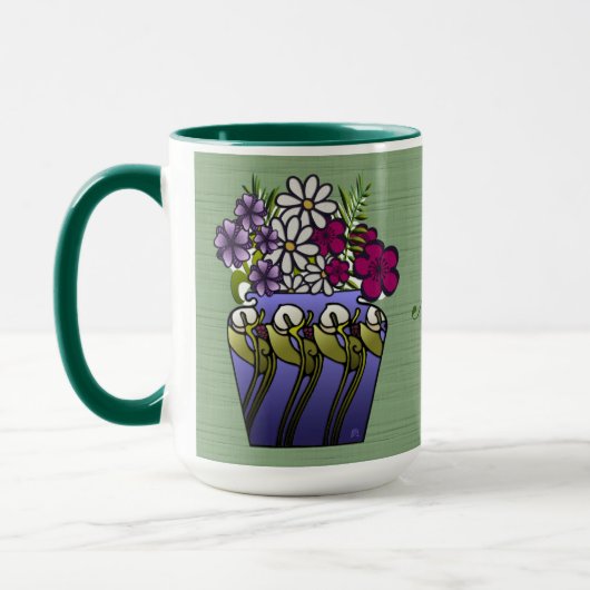 Handwerker Lily Vase Tasse (Links)