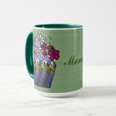 Handwerker Lily Vase Tasse (Vorderseite Links)