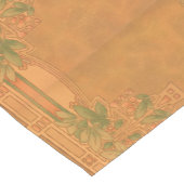 Handwerker oder Mission Style Foliage Berry Frieze Kurzer Tischläufer (Ecke)