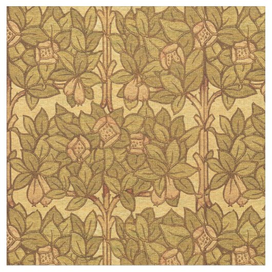 Handwerker oder Mission Style Hedgerow Muster Stoff (Nahaufnahme)