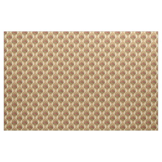 Handwerker oder Mission Style Red Peers Pattern Stoff (Yard (91,4 cm))