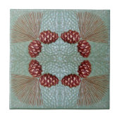 Handwerker Ponderosa Pinecone Tile Fliese (Vorderseite)