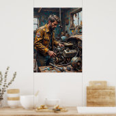 Handwerker Poster (Küche)