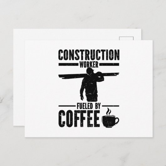 Handwerker Postkarte (Vorne/Hinten)