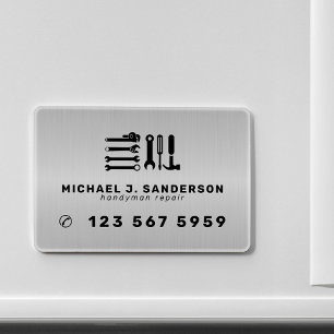 Handwerker professionelle Reparaturdienstleistunge Magnet