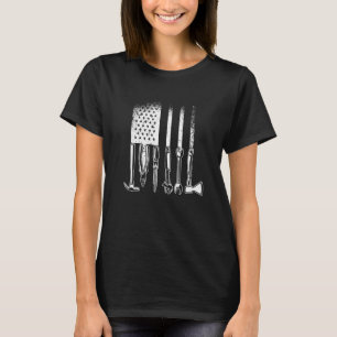 Handwerker Retro Graphic Electrician Worker to T-Shirt