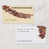 handwerker service visitenkarte (Vorne/Hinten)