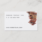 handwerker service visitenkarte (Rückseite)