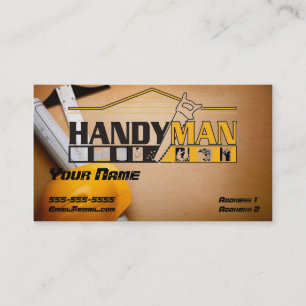 Handwerker Visitenkarte