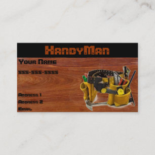 Handwerker Visitenkarte