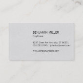 Handwerker | Weizenkörner 2 Visitenkarte (Rückseite)