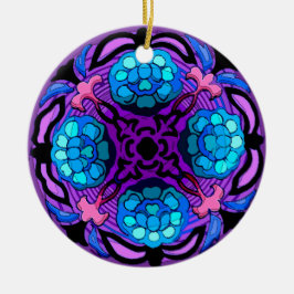 Handwerker Wintergarten (Keramik Fan Pull / Orname Keramik Ornament