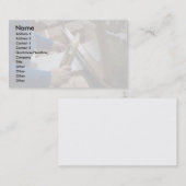 Handwerkerinspinnen von den Azoren Visitenkarte (Vorne/Hinten)