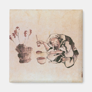 Handwerkermalereispielwaren Magnet