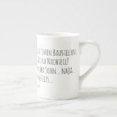 Handwerkers Kinder Porzellantasse (Rechts)