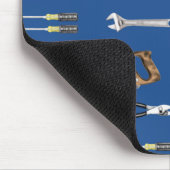 Handwerkerwerkzeuge mousepad (Ecke)