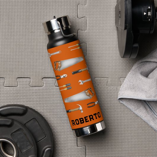 Handwerkerwerkzeuge trinkflasche (Fitnesstudio (gedreht))