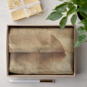 Handwerklich gealtertes zerknittertes Papier (Geschenk)
