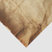 Handwerklich gealtertes zerknittertes Papier (Ausschnitt)