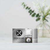 HandwerkLogo | Geräte Visitenkarte (Stehend Vorderseite)