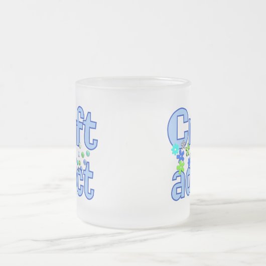 Handwerks-Süchtig-Perlen-Entwurfs-Geschenk Mattglastasse (Mittel)