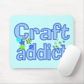 Handwerks-Süchtig-Perlen-Entwurfs-Geschenk Mousepad (Mit Mouse)