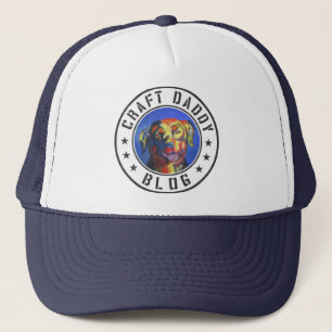 Handwerks-Vati-Blog-Logo-Fernlastfahrer-Hut Truckerkappe