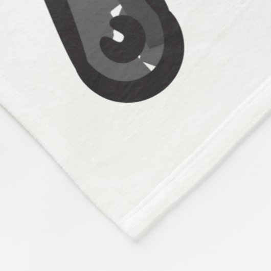 Handwerksfarbe Fleecedecke (Ecke)