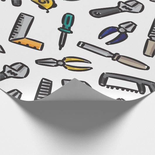 Handwerksfarbe Geschenkpapier (Ecke)