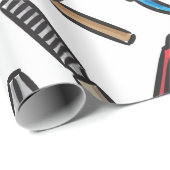 Handwerksfarbe Geschenkpapier (Rolleneckpunkt)