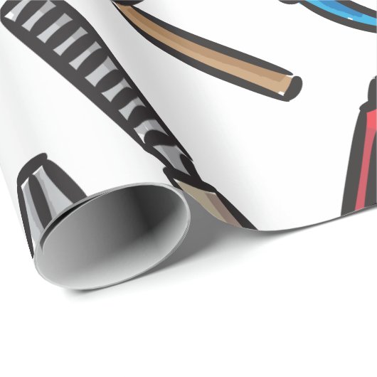 Handwerksfarbe Geschenkpapier (Rolleneckpunkt)