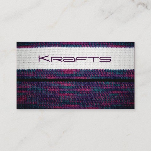 Handwerksgeschäft Visitenkarte (Vorderseite)