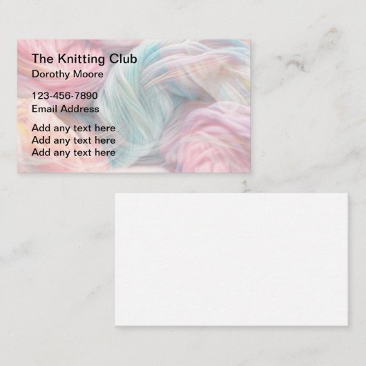 Handwerkskarten Visitenkarte (Vorne/Hinten)